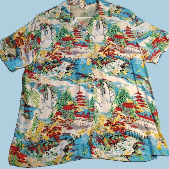 Women's Vintage Button Down Shirt - Picture 2 of 4